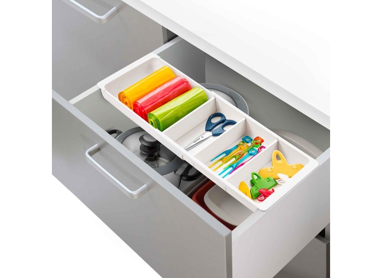Επεκτάσιμος δίσκος για το συρτάρι FlexiSpace 33-55cm Tescom Επεκτάσιμος δίσκος για το συρτάρι FlexiSpace 33-55cm Tescom