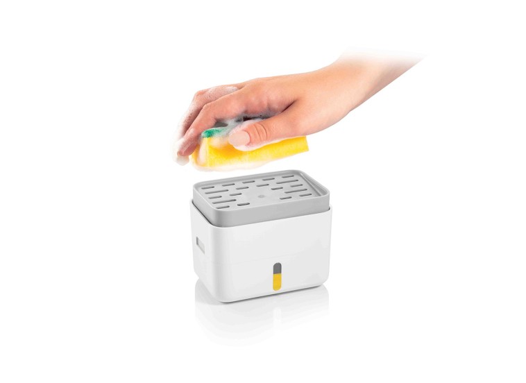 Επιτραπέζιο Dispenser για την Κουζίνα Πλαστικό με Θήκη για Σφουγγάρι Puro Tescoma Επιτραπέζιο Dispenser για την Κουζίνα Πλαστικό με Θήκη για Σφουγγάρι Puro Tescoma