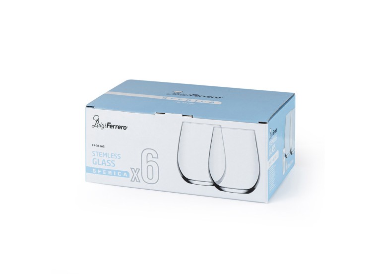Ποτήρι, Luigi Ferrero Sferica FR-361AG 360ml, 6 τεμ. Ποτήρι, Luigi Ferrero Sferica FR-361AG 360ml, 6 τεμ.
