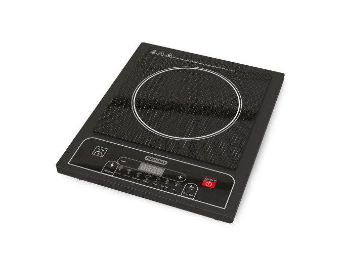 Επιτραπέζια Εστία Επαγωγική Μονή Μαύρη 2000W TC242,  Termomax 