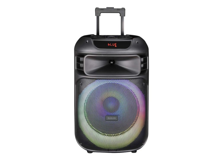 Ηχείο με λειτουργία Karaoke σε Μαύρο Χρώμα Active Speaker Muhler MAX333XR Ηχείο με λειτουργία Karaoke σε Μαύρο Χρώμα Active Speaker Muhler MAX333XR