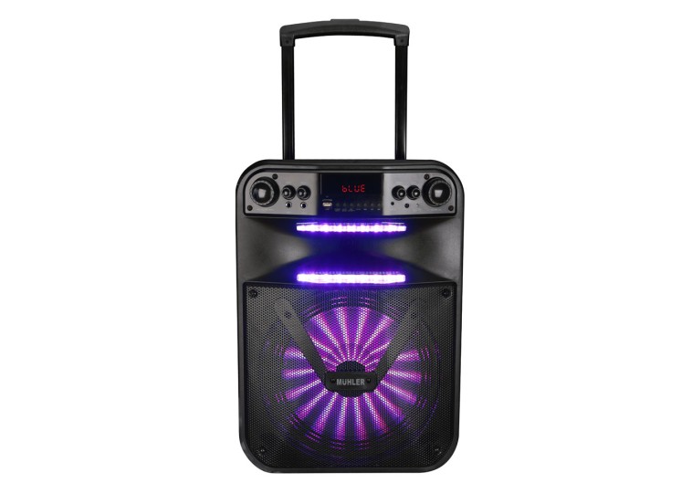 Ηχείο με λειτουργία Karaoke σε Μαύρο Χρώμα Active Speaker Muhler MAX120R Ηχείο με λειτουργία Karaoke σε Μαύρο Χρώμα Active Speaker Muhler MAX120R