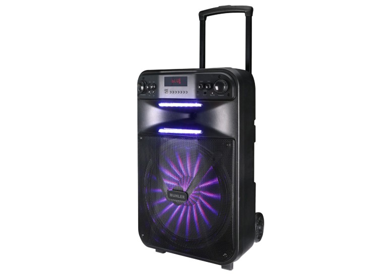 Ηχείο με λειτουργία Karaoke σε Μαύρο Χρώμα Active Speaker Muhler MAX150R Ηχείο με λειτουργία Karaoke σε Μαύρο Χρώμα Active Speaker Muhler MAX150R