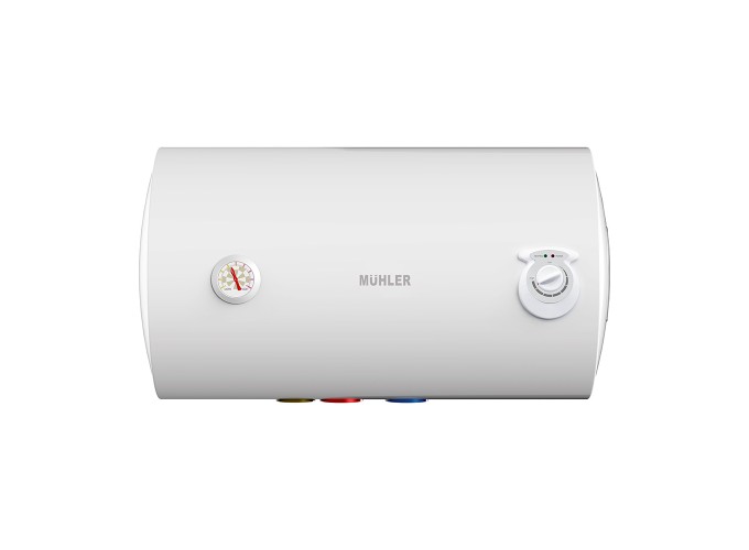 Θερμοσίφωνας 80lt Glass Οριζόντιος 2kW Muhler WH80MH2