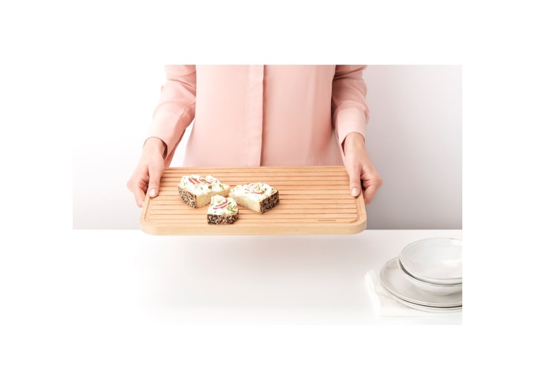 Επιφάνεια Κοπής για Ψωμί Ξύλινη Profile 40x25cm Brabantia Επιφάνεια Κοπής για Ψωμί Ξύλινη Profile 40x25cm Brabantia