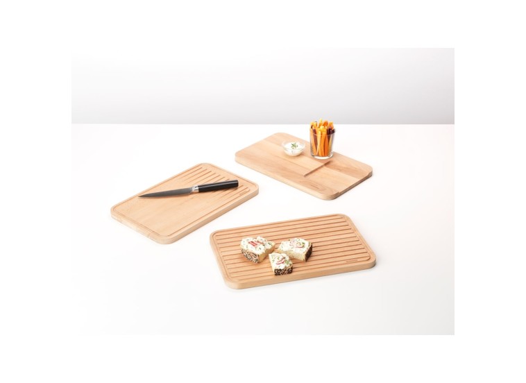 Σετ Επιφάνεια Κοπής για Ψωμί 3τμχ Ξύλινη 40x25cm 3τμχ Brabantia Σετ Επιφάνεια Κοπής για Ψωμί 3τμχ Ξύλινη 40x25cm 3τμχ Brabantia