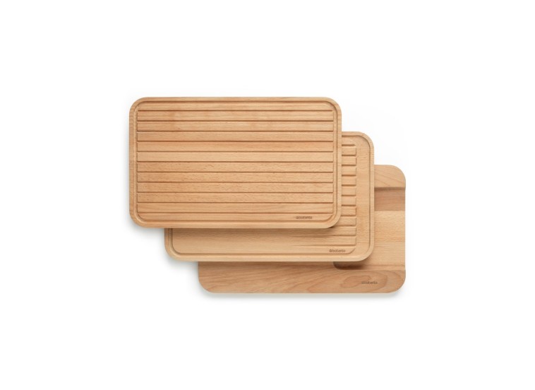 Σετ Επιφάνεια Κοπής  για Ψωμί  3τμχ  Ξύλινη 40x25cm 3τμχ Brabantia 