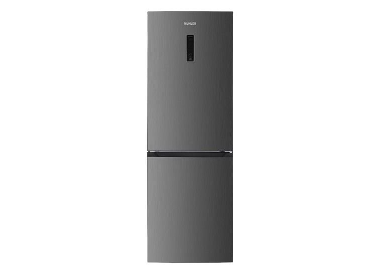 Ψυγειοκαταψύκτης NoFrost Υ184xΠ60xΒ66.5εκ. Inox NFC185IE Muhler Ψυγειοκαταψύκτης NoFrost Υ184xΠ60xΒ66.5εκ. Inox NFC185IE Muhler