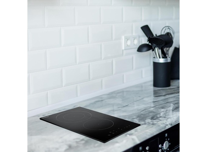 Εντοιχιζόμενη Κεραμική  εστία κουζίνας CHP21 28.8x52εκ. Muhler  