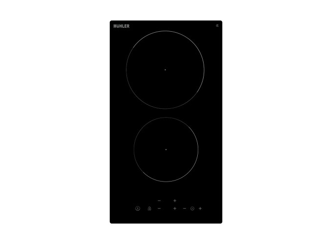 Εντοιχιζόμενη Κεραμική  εστία κουζίνας CHP21 28.8x52εκ. Muhler  