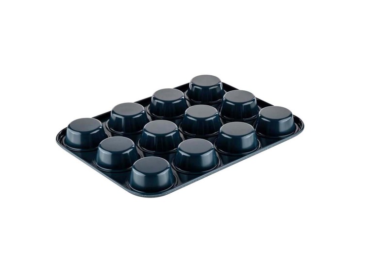 Φόρμα Ζαχαροπλαστικής για Cupcakes/Muffins Prima FR-4111M 35x26.5x3cm Luigi Ferrero Φόρμα Ζαχαροπλαστικής για Cupcakes/Muffins Prima FR-4111M 35x26.5x3cm Luigi Ferrero