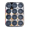 Φόρμα Ζαχαροπλαστικής για Cupcakes/Muffins Prima FR-4111M 35x26.5x3cm Luigi Ferrero Φόρμα Ζαχαροπλαστικής για Cupcakes/Muffins Prima FR-4111M 35x26.5x3cm Luigi Ferrero