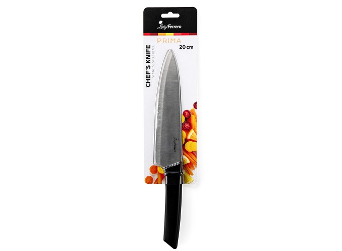 Μαχαίρι Chef από Ανοξείδωτο Ατσάλι Prima FR-1582 20cm  Luigi Ferrero 