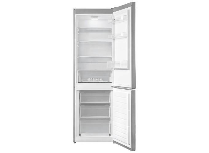 Ψυγειοκαταψύκτης 341lt Υ186xΠ59.5xΒ65εκ. Inox KK 3600 SE Vox Electronics