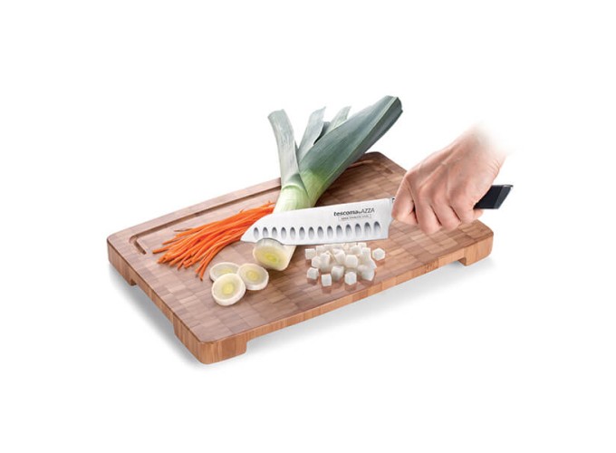 Μαχαίρι Santoku από Ανοξείδωτο Ατσάλι 14cm Azza Tescoma 