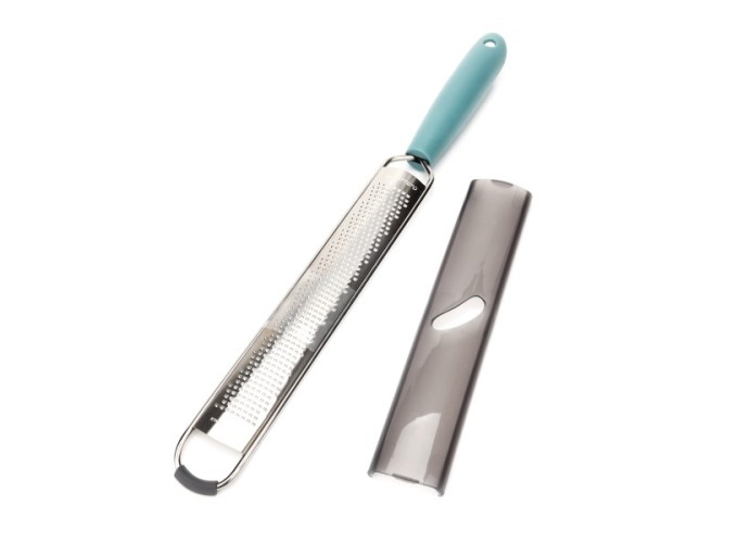 Τρίφτης Εσπεριδοειδών από Ανοξείδωτο Ατσάλι Λευκός  Acid Etched Sharp Grater Luigi Ferrero Norsk FR-1996