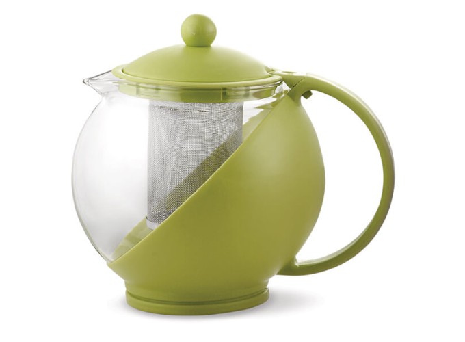 Τσαγιέρα Γυάλινη με Φίλτρο Πράσινη 1250ml  FR-8125JS Luigi Ferrero