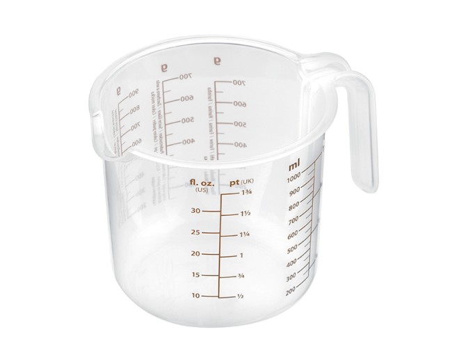 Πλαστική Μεζούρα Κουζίνας 1000ml Delicia Tescoma 