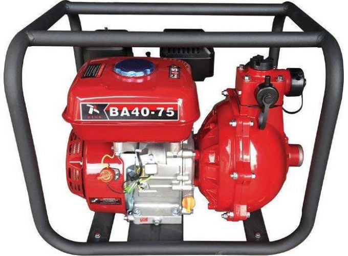 Αντλία Νερού Βενζινοκίνητη Τετράχρονη υψηλής πίεσης, BA 40-75, Plus 