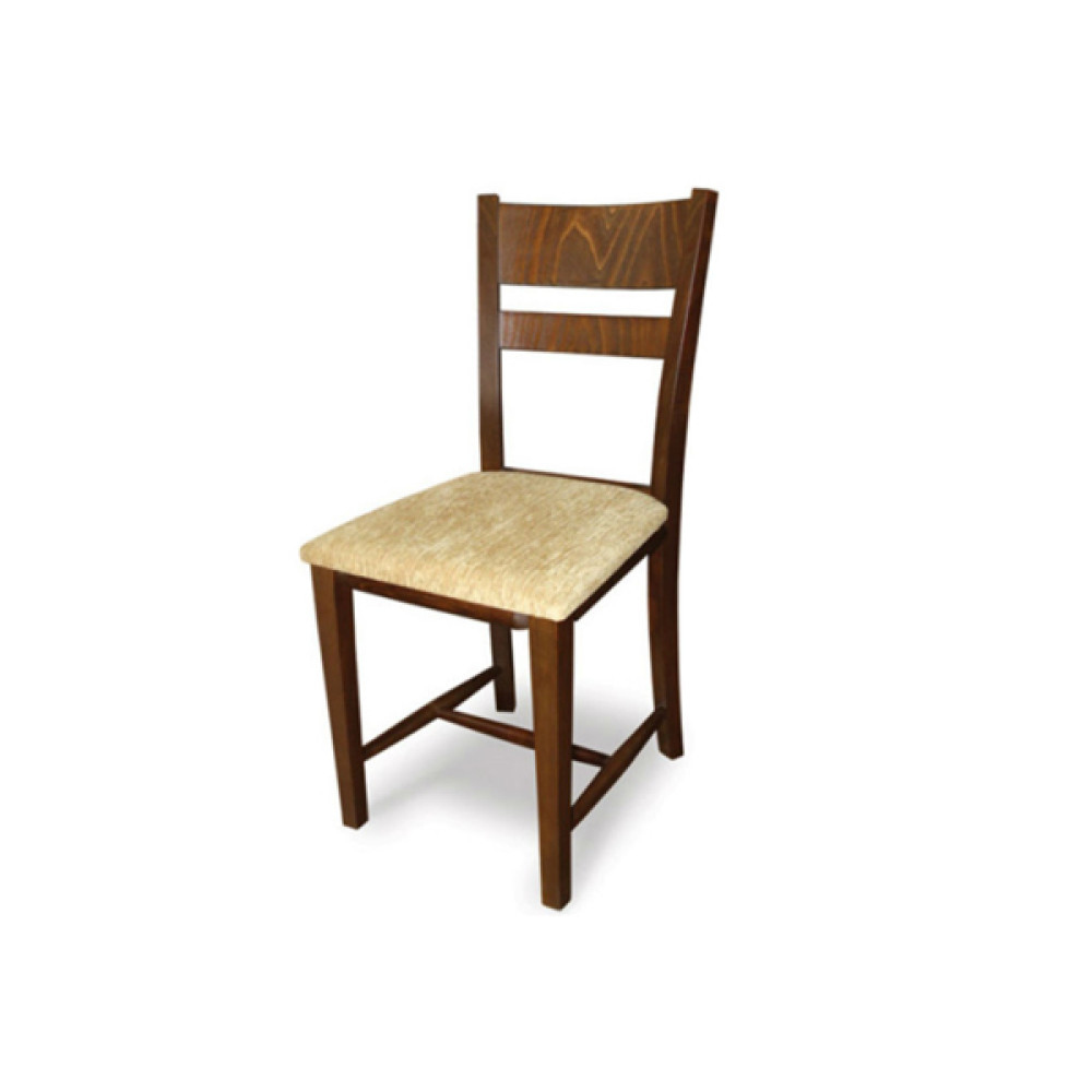 Τραπεζαρία Albena White με 3 καρέκλες, 120/77/80 εκ. Genomax 