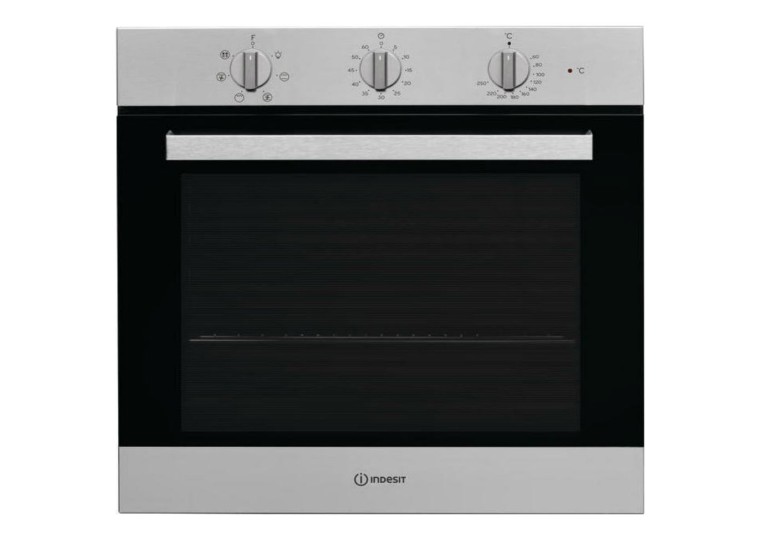 Φούρνος εντοιχιζόμενος Inox, 66λιτ., 59.5 x 59.5 x 55.1 εκ., IFW 6530 IX, Indesit Φούρνος εντοιχιζόμενος Inox, 66λιτ., 59.5 x 59.5 x 55.1 εκ., IFW 6530 IX, Indesit