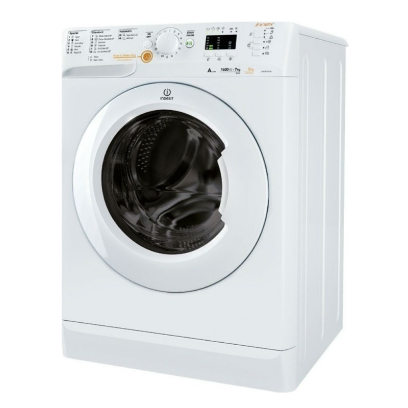 Πλυντήριο-Στεγνωτήριο ρούχων 7kg-5kg, XWDA 751680X W EU, Indesit