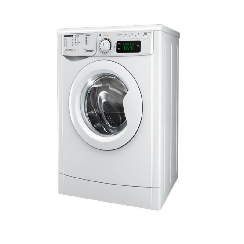 Πλυντήριο-Στεγνωτήριο ρούχων 7kg-5kg, INDESIT EWDE 71280 W EU