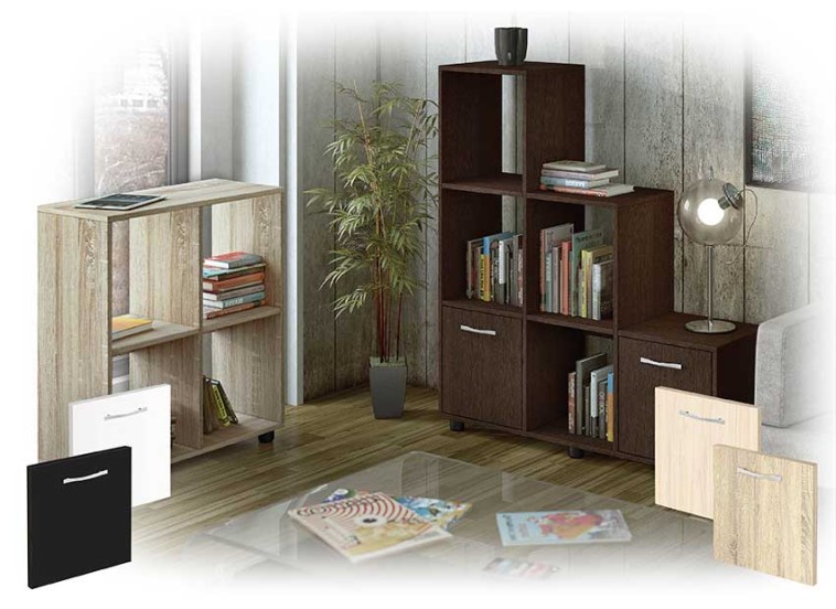 Βιβλιοθήκη ανοιχτή Kubo 4 Σόνομα, 69x33x71, Genomax Βιβλιοθήκη ανοιχτή Kubo 4 Σόνομα, 69x33x71, Genomax
