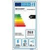 Ψυγειοκαταψύκτης 324lt A++ No Frost BA10IMDW2, Sharp Ψυγειοκαταψύκτης 324lt A++ No Frost BA10IMDW2, Sharp
