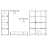 Σύνθετο Σαλονιού 300/44/187,5 εκ., Metropol, Genomax | All4home Σύνθετο Σαλονιού 300/44/187,5 εκ., Metropol, Genomax