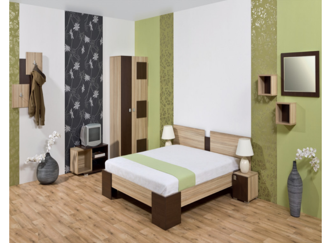 Σετ Κρεβατοκάμαρας 9 τεμαχίων, Maiorka, 172.5x196.5x33 εκ., Genomax