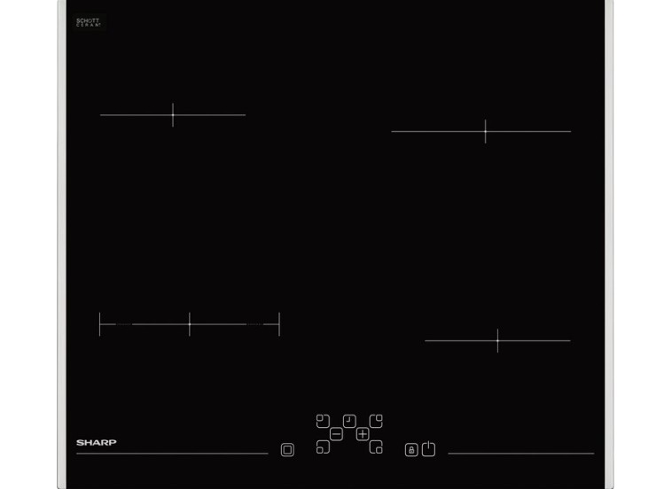 Εντοιχιζόμενη κεραμική εστία, KH-6V08FT00, Sharp Εντοιχιζόμενη κεραμική εστία, KH-6V08FT00, Sharp