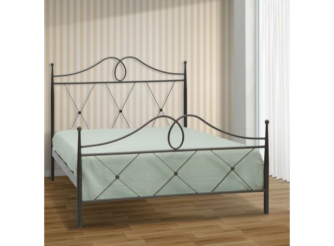 Μεταλλικό κρεβάτι μονό 110/200, Αθηνά