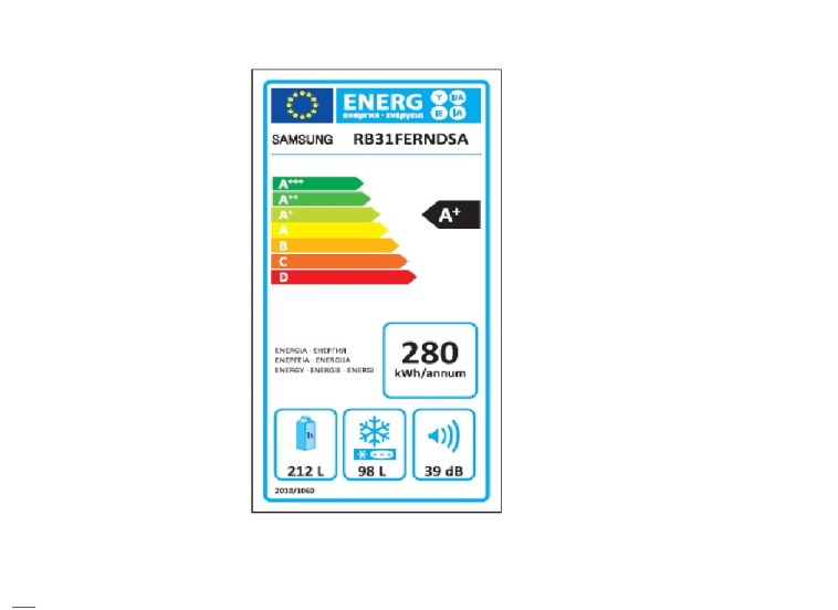 Ψυγειοκαταψύκτης 310lt Α+ Inox, RB31FERNDSA/EF, Samsung Ψυγειοκαταψύκτης 310lt Α+ Inox, RB31FERNDSA/EF, Samsung