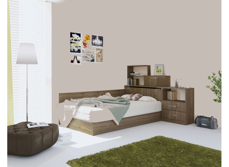 Σετ Κρεβατοκάμαρας 3 τεμαχίων City 7032, Genomax | All4home