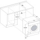 Εντοιχιζόμενο Πλυντήριο Ρούχων 7kg, BI WMHG 71484 EU, Hotpoint-Ariston