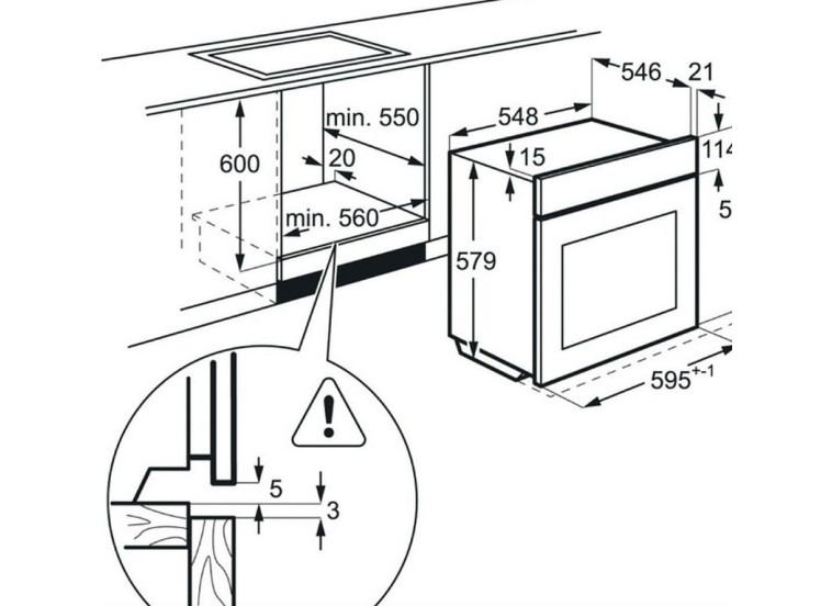 Εντοιχιζόμενος φούρνος, EOB 43430OX, Electrolux Εντοιχιζόμενος φούρνος, EOB 43430OX, Electrolux