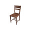 Καρέκλα Tomy χωρίς ύφασμα Καρυδί, 42x47x88 εκ., Genomax