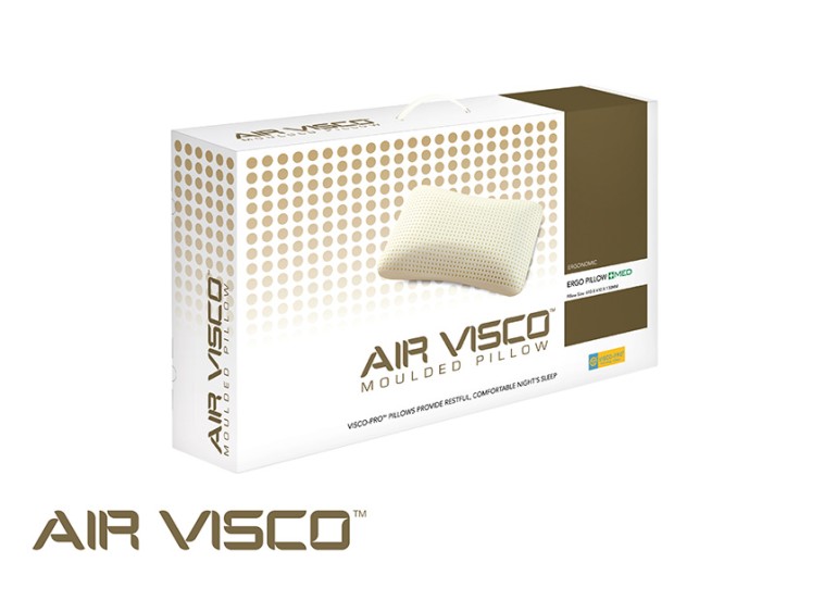 Μαξιλάρι με memory foam, AIR VISCO Μαξιλάρι με memory foam, AIR VISCO