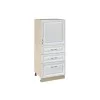 Ντουλάπι Κουζίνας επιδαπέδιο 60εκ., Νο 600K MDF Vintage, Genomax 