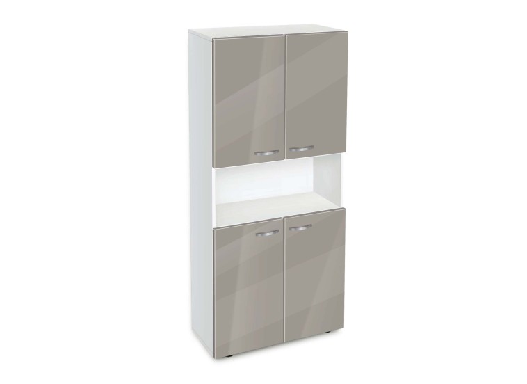 Βιβλιοθήκη Etazerka Ava 5 Λευκή, 78x33x184,3, Genomax Βιβλιοθήκη Etazerka Ava 5 Λευκή, 78x33x184,3, Genomax