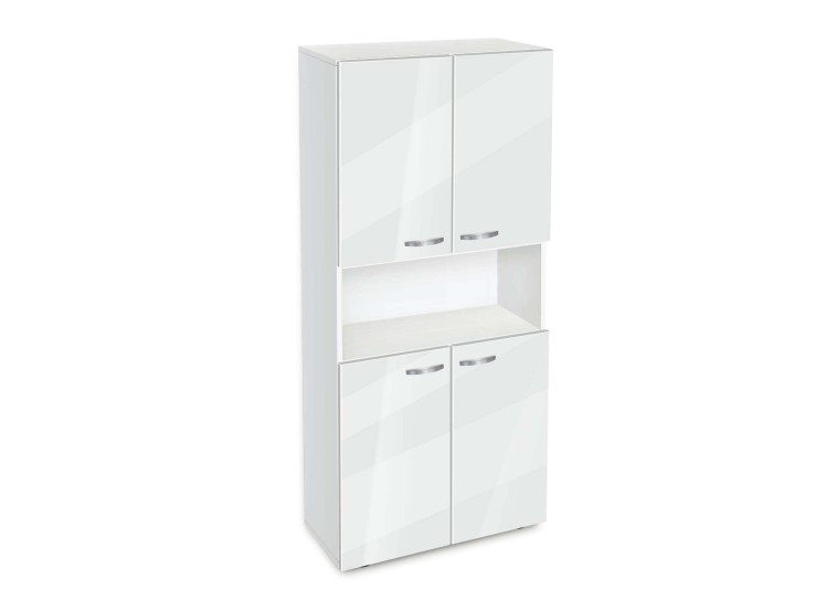 Βιβλιοθήκη Etazerka Ava 5 Λευκή, 78x33x184,3, Genomax Βιβλιοθήκη Etazerka Ava 5 Λευκή, 78x33x184,3, Genomax