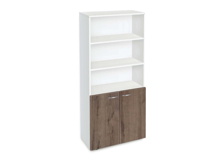 Βιβλιοθήκη Etazerka Ava 5 Λευκή, 78x33x184,3, Genomax Βιβλιοθήκη Etazerka Ava 5 Λευκή, 78x33x184,3, Genomax