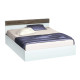 Κρεβάτι ξύλινο διπλό AVA 160/200, 204/68/164 εκ., Genomax
