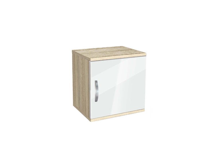 Κομοδίνο, AVA 1, Σόνομα/Καρυδί, ΄ 39x40x50, Genomax Κομοδίνο, AVA 1, Σόνομα/Καρυδί, ΄ 39x40x50, Genomax