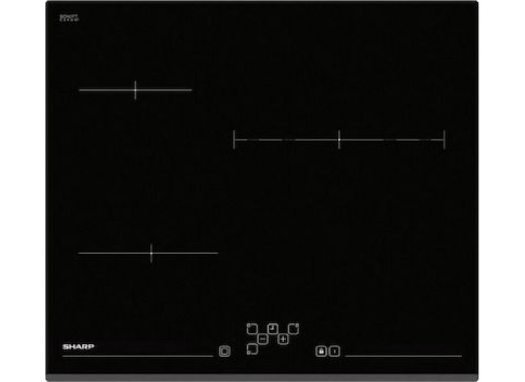 Κεραμική Εστία Αυτόνομη, KH-6V13BS00, 59x41 εκ., Sharp Κεραμική Εστία Αυτόνομη, KH-6V13BS00, 59x41 εκ., Sharp