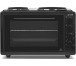 Ηλεκτρικό Φουρνάκι 42lt με 2 Εστίες Black  AO-3642BL, Arielli 