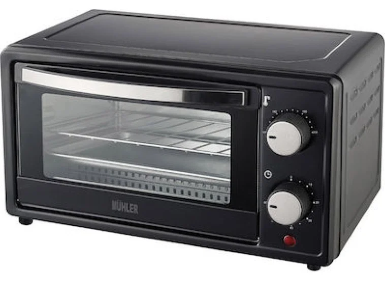 Φουρνάκι 10 lt, MN-1009 Μαύρο, Muhler Φουρνάκι 10 lt, MN-1009 Μαύρο, Muhler