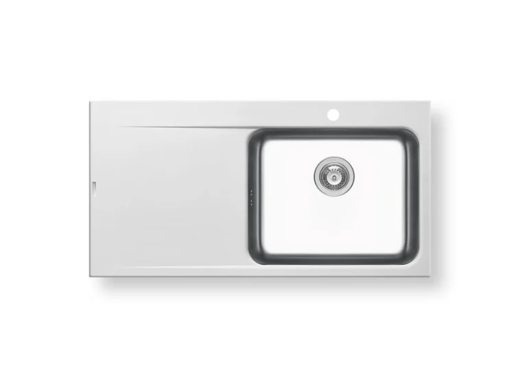 Pyramis Pyragranite Pyrros 1B 1D RIGHT. Ένθετος Νεροχύτης 100x52cm 