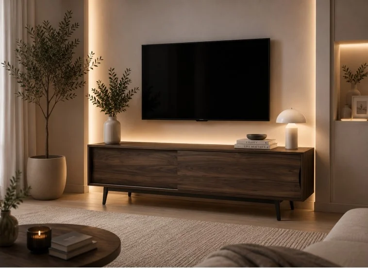 Έπιπλο τηλεόρασης Romanella,2240000177, 124x45x55 εκ.,  All4home